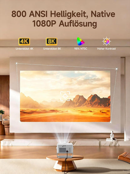 Magcubic HY450Max Smart Beamer 1080P Full HD mit Android 14