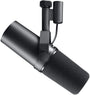 Shure SM7B Dynamisches Gesangs- & Studiomikrofon - Schwarz. Zylindrisches, schwarzes Dynamikmikrofon für professionelle Gesangs- und Sprachaufnahmen.