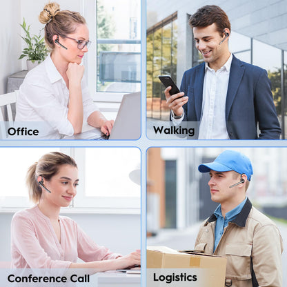 New Bee M53 Bluetooth Headset mit 72 h Spielzeit und Ladecase