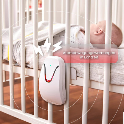 Babysense 7 kontaktloser Baby-Bewegungsmonitor mit 2 Sensormatten