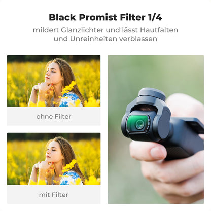 K&F CONCEPT FSD01 Magnetfilter-Set für DJI Osmo Pocket 3/4, 4-teilig