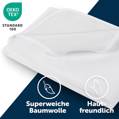 Blumtal Matratzenschoner 270x200 cm, wasserdicht, 80% Baumwolle
