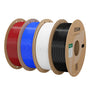 eSUN PLA Basic Filament 1.75 mm, 4 Spulen, Rot/Blau/Weiss/Schwarz, PLA-Filament für den 3D-Druck