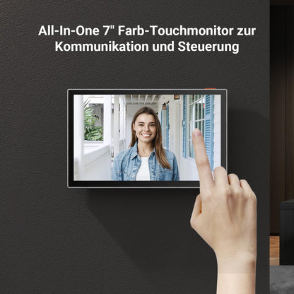 EZVIZ CP5 Video-Türsprechanlage mit 7-Zoll-Touchscreen und WLAN