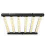 FARMLITE LED Grow Lampe Vollspektrum - 360W Dimmbar. Rechteckiges, schwarzes Panel. Fördert Pflanzenwachstum durch photosynthetisch aktives Spektrum.