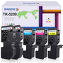 BAISINE TK-5230 Toner 5er-Set kompatibel für Kyocera ECOSYS M5521cdw, Kartuschen in Schwarz, Cyan, Gelb und Magenta