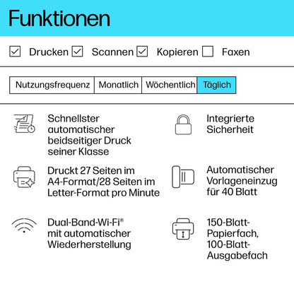 HP LaserJet MFP M235sdw Multifunktions-Laserdrucker Schwarzweiss