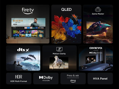 TCL 43T6C 43 Zoll QLED 4K UHD Fernseher Smart TV - Fire TV