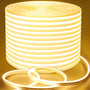 Lamomo LED Streifen 20M Warmweiss Dimmbar Wasserdicht. Flexibler, 20m langer, warmweisser LED-Streifen zur indirekten Raumbeleuchtung.