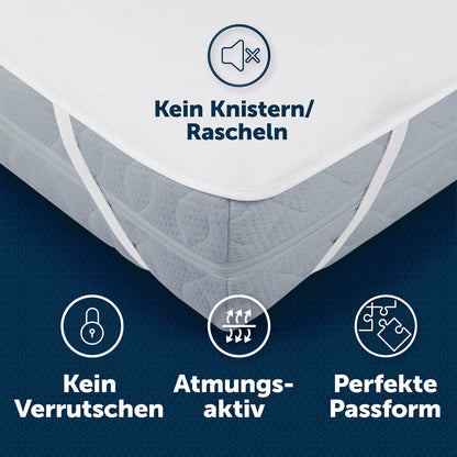 Blumtal Matratzenschoner 270x200 cm, wasserdicht, 80% Baumwolle
