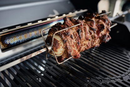Enders Edelstahl-Grillspiess elektrisch für Boston 6 & HYDE 6