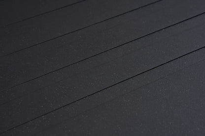 Respekta Boston Mineralitespüle – schwarz, 1 Becken, 86x50 cm