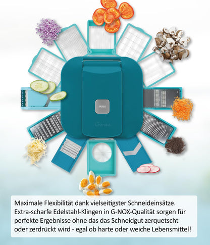 Genius Nicer Dicer Chef Professional Deluxe Gemüseschneider, 39-tlg.