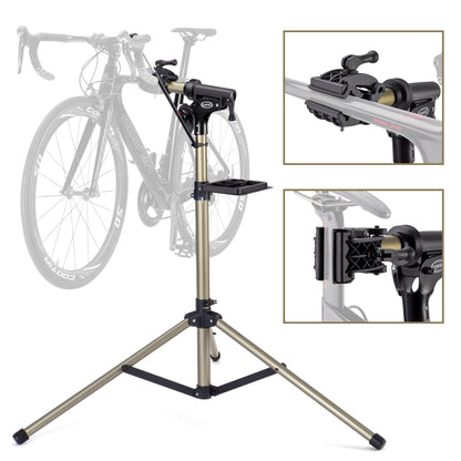 CXWXC Fahrrad Montageständer bis 40 kg mit 360° Klemmkopf