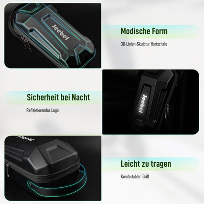 Jeebel E-Scooter Lenkertasche 4,5 L mit Kettenschloss 90 cm