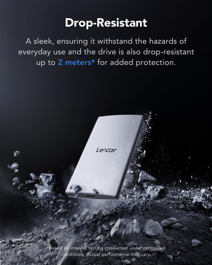 Lexar ES3 externe USB 3.2 Gen2 SSD 2TB - 1050 MB/s