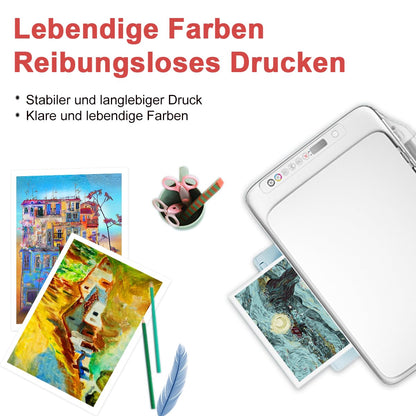 ANKINK Tintenpatronen für Canon PG-540XL CL-541XL, Schwarz + Farbe