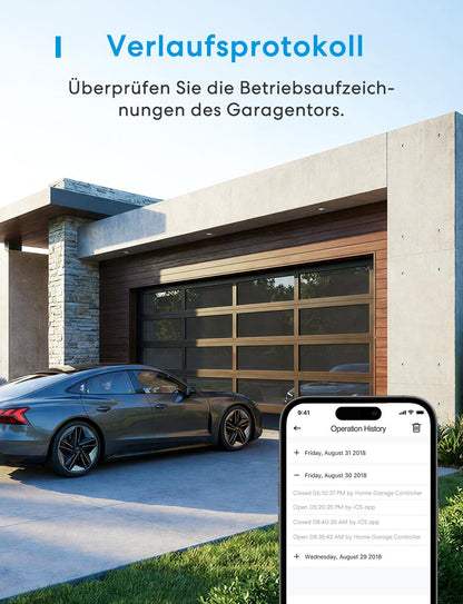 Meross Smart Garagentoröffner MSG100 mit WLAN und Sprachsteuerung