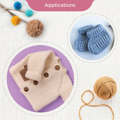 KnitPro Rundstricknadel-Set Indigo Wood Short, 3,00–6,00 mm