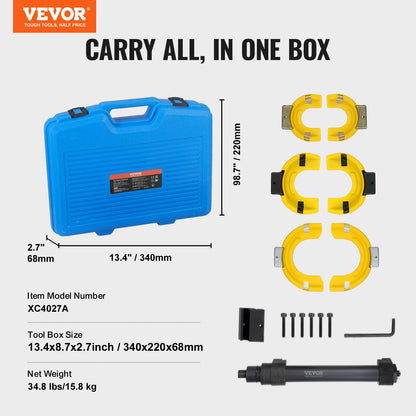 VEVOR Federspanner Set KFZ Werkzeug - 4500kg Tragkraft