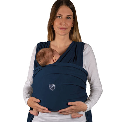 Koala Babycare Babytragetuch – elastisch, einfach anzuziehen (bis 15 kg). Langes, weiches Tuch zum ergonomischen Tragen.