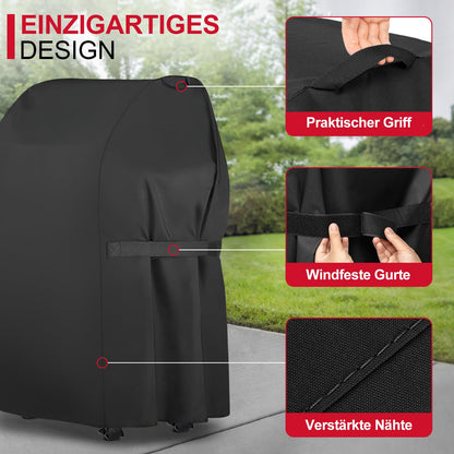 Unicook Grillabdeckung 132 cm, wasserdicht, für Weber Spirit 200/300