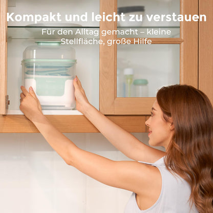 Momcozy Elektrischer Dampfsterilisator & Trockner für Babyflaschen