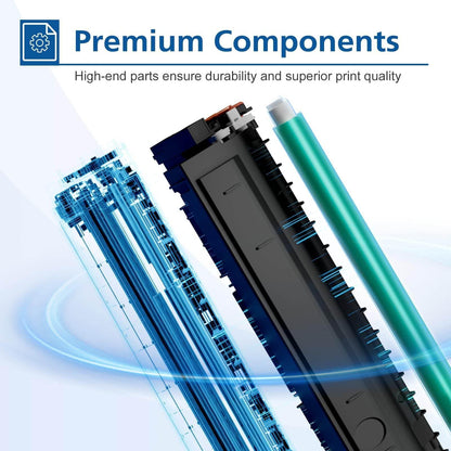 Kompatibel für HP 415A W2030A Toner 4er-Pack M479fdw mit Chip