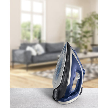 Tefal Ultragliss Plus Dampfbügeleisen FV6846, 2800 W, blau/weiss