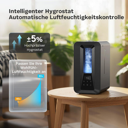 AROEVE 5L Top Fill Luftbefeuchter - Ultraschall Aroma Diffuser