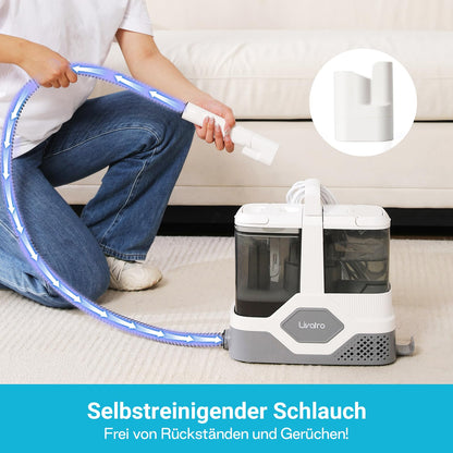Livatro Waschsauger Polsterreiniger – Kompakt, Selbstreinigung