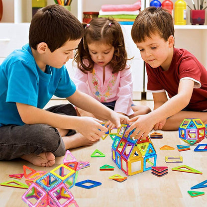 CONDIS Magnetische Bausteine STEM Spielzeug – 160 Teile