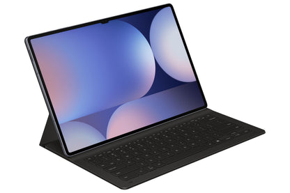 Samsung Book Cover Tastatur Slim EF-DX920 Tab S10/S9 Ultra Schwarz: Dünne, schwarze Hülle mit Tastatur für Schutz und Eingabe.