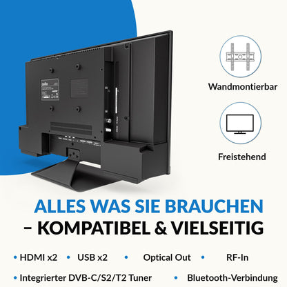 Cello C2224WS 22 Zoll 12V Traveller Smart TV rahmenlos