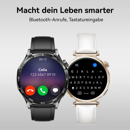 HUAWEI Watch GT 5 41 mm Smartwatch mit Gesundheitsmonitoring, weiss