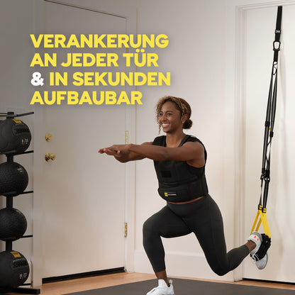 TRX All-in-One Schlingentrainer – Komplettes Home Fitness System