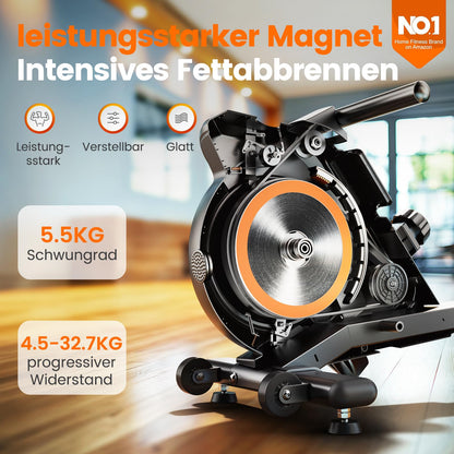 YOSUDA Rudergerät H-181, magnetisch, 16 Widerstandsstufen, klappbar