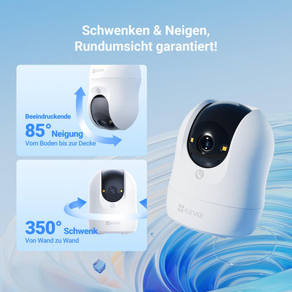 EZVIZ C6N G1 3K WLAN Überwachungskamera Innen mit 360° PTZ