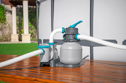 Bestway Sandfilterpumpe 6056 l/h für Pools bis 42.300 l