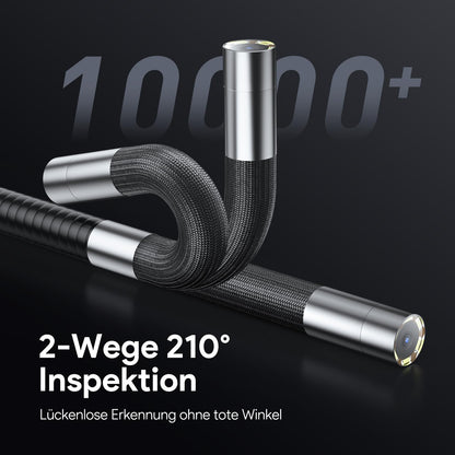 DEPSTECH DS650SL Endoskopkamera mit Licht, 210° drehbar, 1,5 m