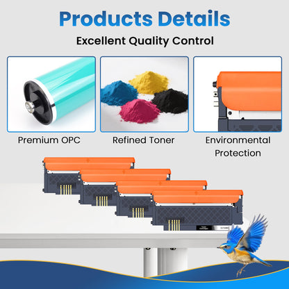 Jhaan CLT-P404C Toner Multipack kompatibel für Samsung Xpress C480W