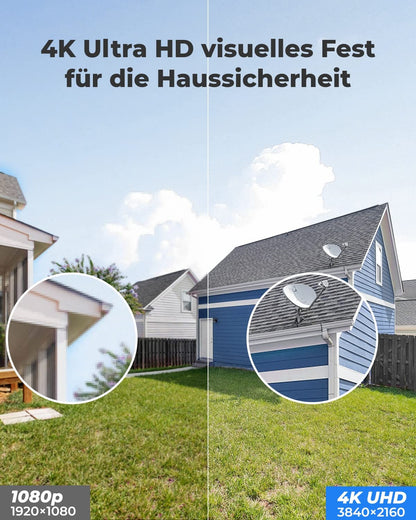 Reolink 4K PoE Smarte IP Kamera Outdoor - Schwarz