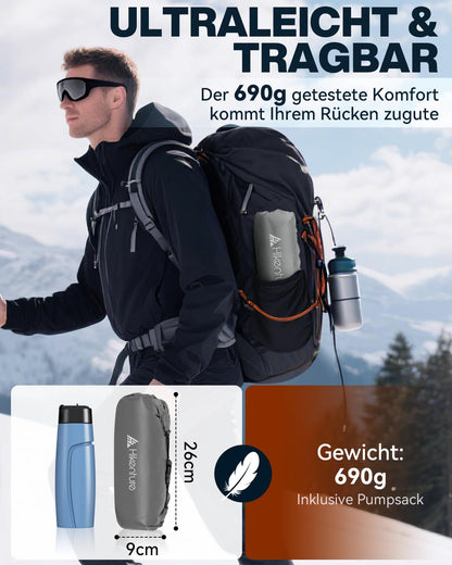 HIKENTURE 6.2 R-Wert ultraleicht Camping Isomatte - B1