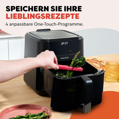 Instant Pot Vortex Compact Heissluftfritteuse 5 l Schwarz