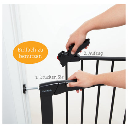 Munchkin Lindam Sure Shut Axis Türgitter zum Klemmen, 76–82 cm