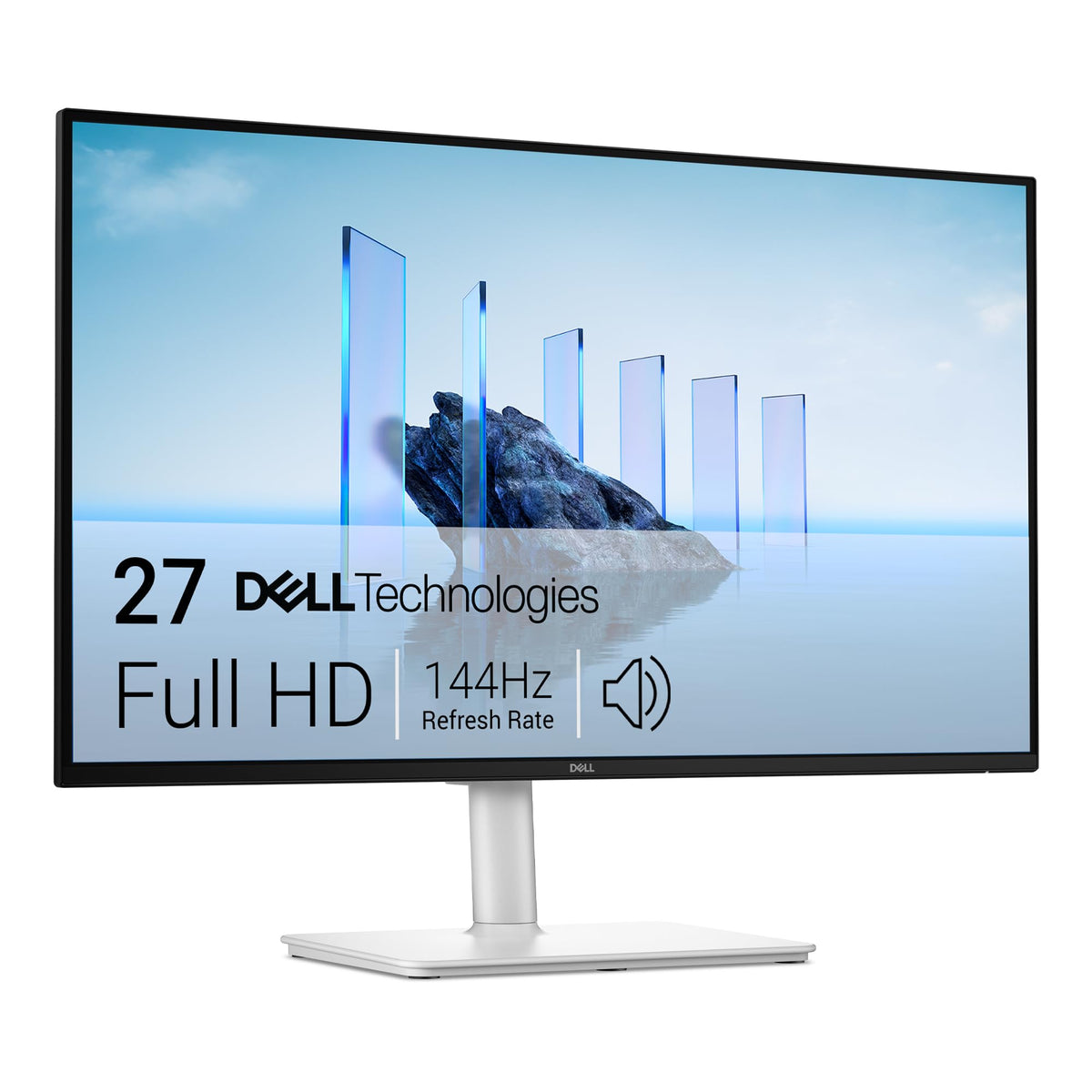 Dell 27 Plus Monitor S2725HSM, 27 Zoll Full HD IPS, 144 Hz, weiss