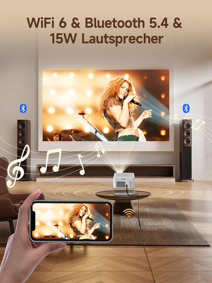 Magcubic HY450Max Smart Beamer 1080P Full HD mit Android 14