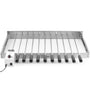 BBQ-Toro elektrischer Spiessdreher aus Edelstahl mit 11 Spiessen und Motor als Grillaufsatz