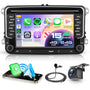 VECHTEL Autoradio Android 7" Touch für VW Golf 5 6 Carplay AA. Für VW Golf 5/6. Bietet Carplay/AA Integration.