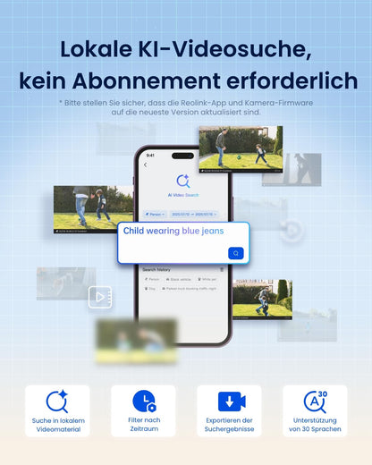 Reolink Elite Floodlight WiFi 4K Überwachungskamera mit Flutlicht